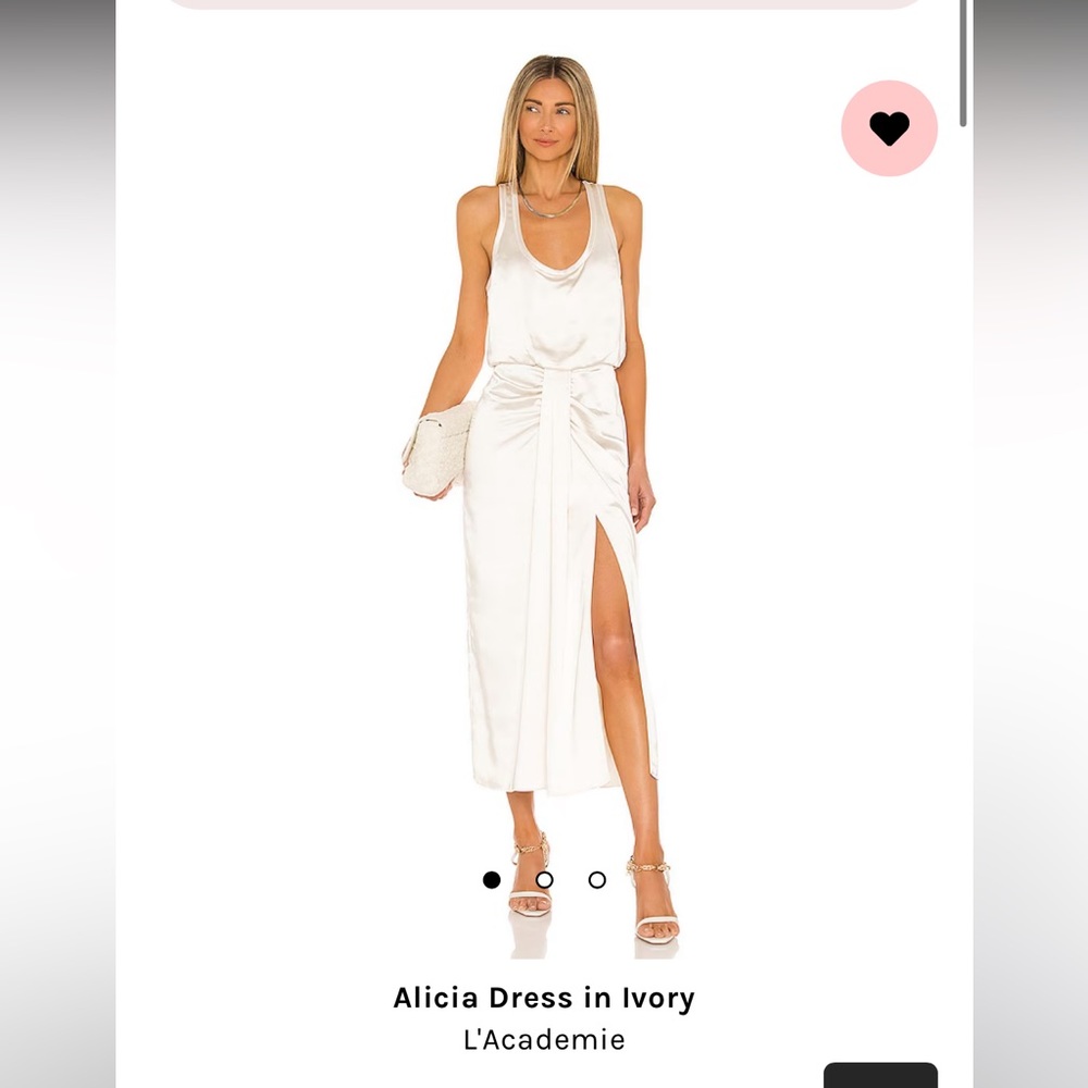 Lacademie IVORY dress! Size xs! Great condition